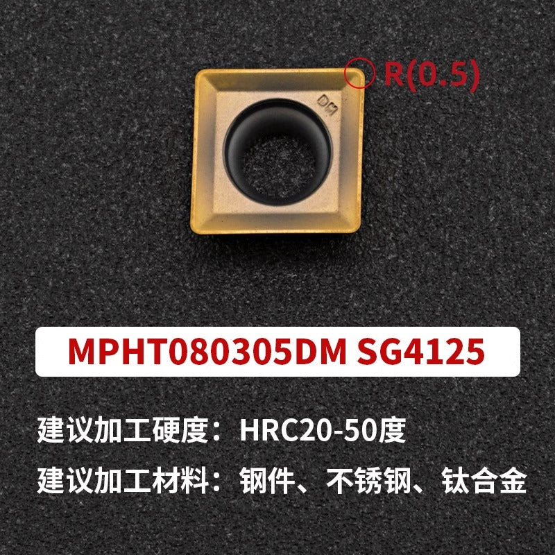 2082-CNC SMP 3 face and face milling cutter head saw blade sleeve indexable milling T-slot cutter head MPHT06 0812 Shandong Denso Pricision Tools Co.,Ltd.